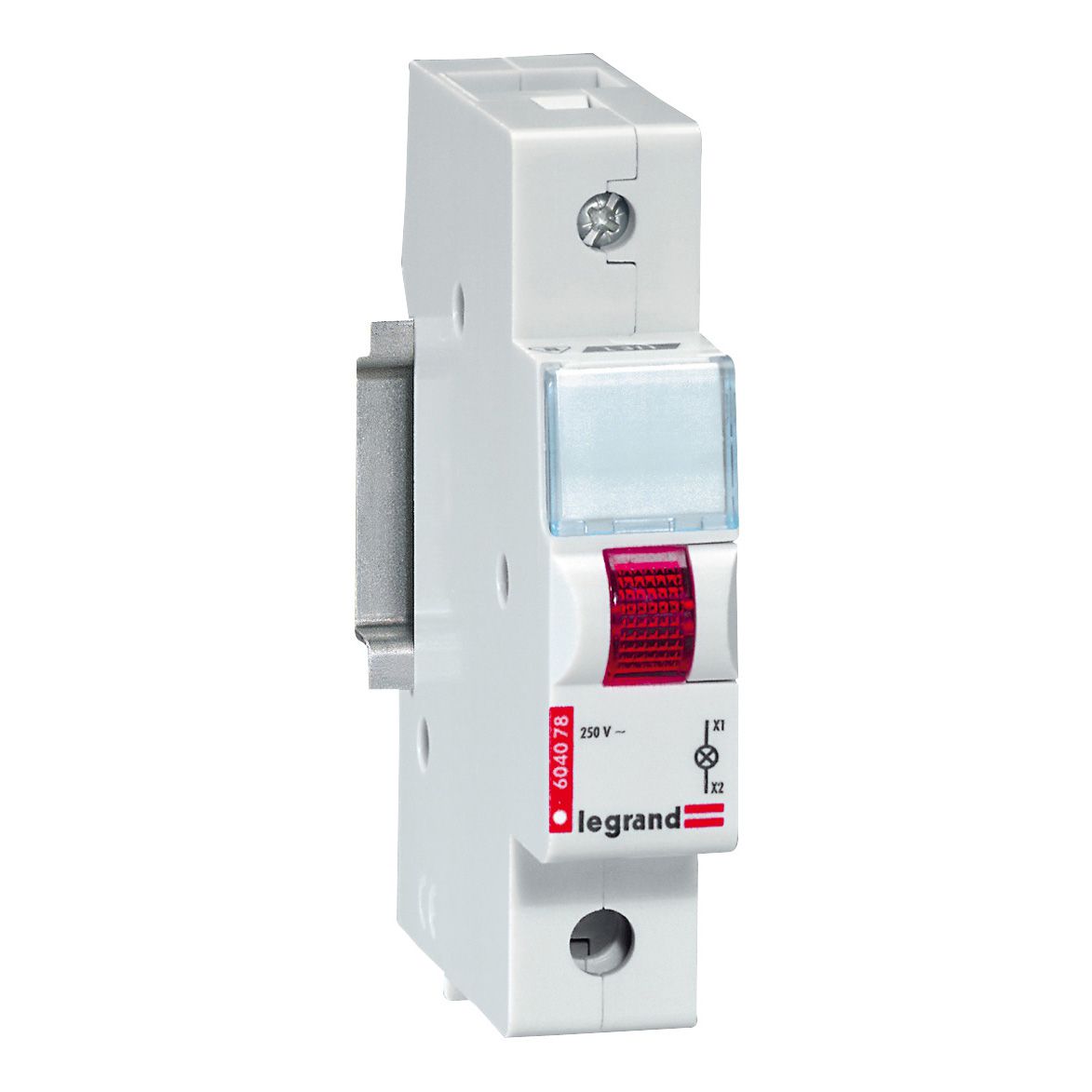 

Индикатор Legrand 604078 DX³ - моноблочный, 1 лампа, красная, 1 модуль, 604078