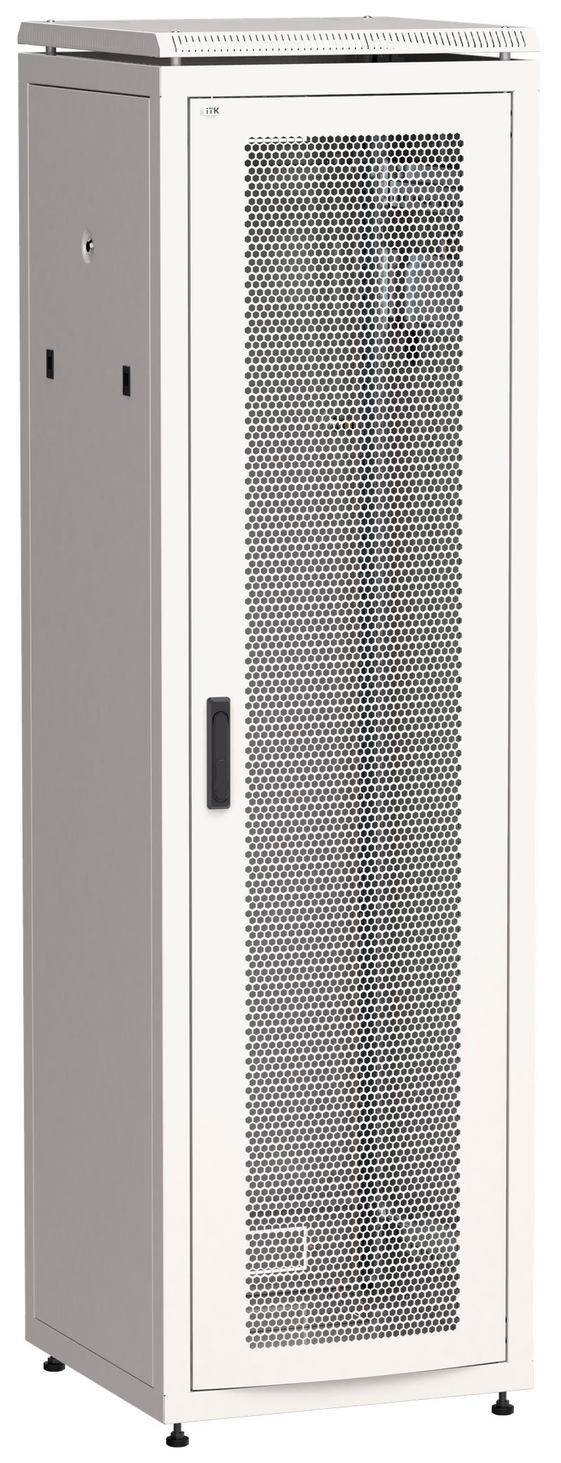 

Шкаф напольный 19", 33U ITK LN35-33U68-P LINEA N 33U 600х800мм перфорированная передняя дверь, серый, LN35-33U68-P