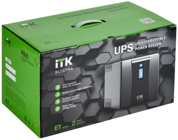 фото Источник бесперебойного питания  ITK EET-1200VA-1-002 в Екатеринбурге