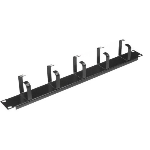 

Кабельный организатор SYSMATRIX SA 0020.914 горизонтальный 19" 1U, 5 колец, металлический, цвет черный (RAL 9004), SA 0020.914