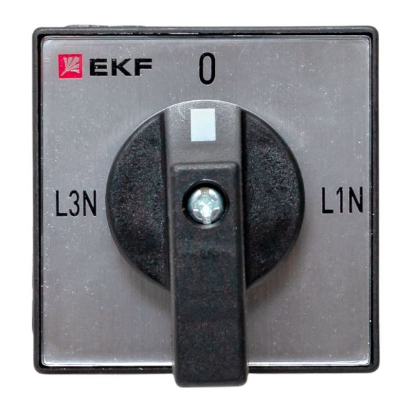 

Переключатель кулачковый EKF pk-1-84-10-65 ПК-1-84 10А 4P для вольтметра (фазное напряжение) IP65, pk-1-84-10-65