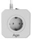 фото Сетевой фильтр  AGNI TP-VE4U5E-3m-white