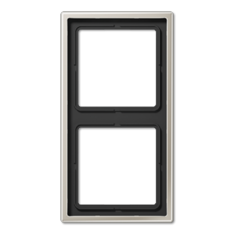 Изображение товара Рамка монтажная Jung ES2982 для электрики вертикальная и горизонтальная серия LS 990