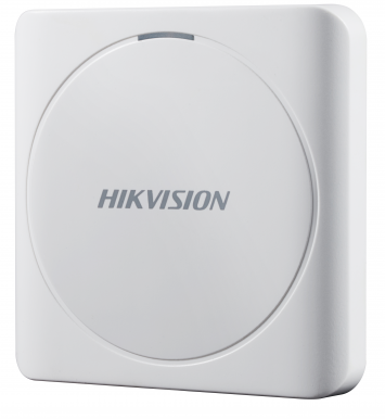 

Считыватель HIKVISION DS-K1801M Частота считывания 13.56МГц; дальность считывания: 30-50 мм; поддержка протокола Wiegand (W26/W34); DC12В; ≤1.6Вт; -40, DS-K1801M