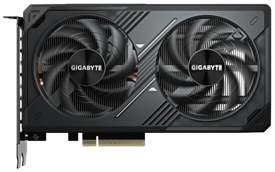 

Видеокарта PCI-E GIGABYTE GeForce RTX 5060 WINDFORCE 2 (GV-N5060WF2-8GD) 8GB GDDR7 128bit 2497/28000MHz HDMI 3*DP, GeForce RTX 5060 WINDFORCE 2 (GV-N5060WF2-8GD)