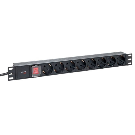 фото Блок розеток 19", 8 розеток EKF TRP-HPD-LSP-16A-8SH-2MSH в Уфе