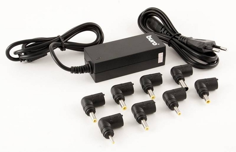 

Адаптер питания для ноутбука Buro BUM-0036S40 автоматический 40W 9.5V-20V 8-connectors от бытовой электросети, BUM-0036S40
