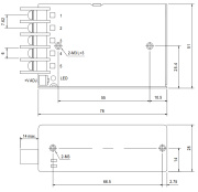 фото Преобразователь Mean Well RS-25-12