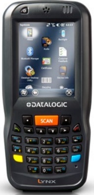

Терминал сбора данных Datalogic Lynx (944400001) Laser, 1D, BT v2.0, 802.11 b/g/n CCX v4, HSPA+ 3G/4G, GPS, Camera 3MPixel, WEHH 6.5, 256MB RAM/512MB, Lynx (944400001)