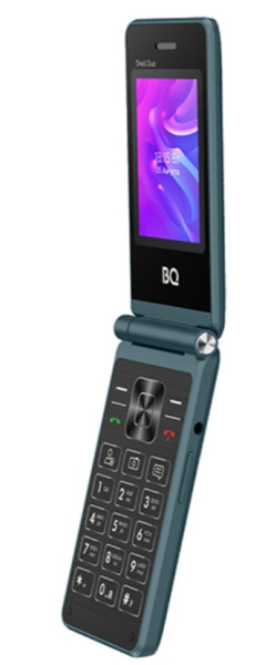 фото Мобильный телефон  BQ 2412 Shell Duo Blue в Уфе