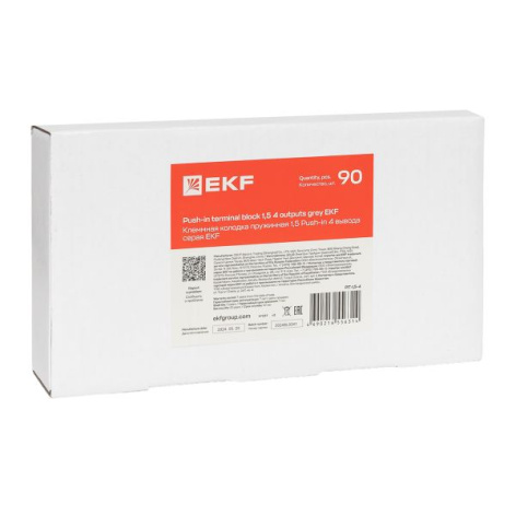 фото Клеммная колодка  EKF PIT-1,5-4 в Уфе