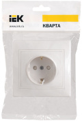 фото Розетка с заземлением IEK ERK11-K01-16-DM