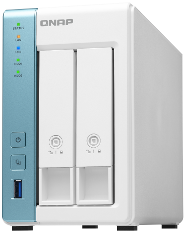 

Сетевой RAID-накопитель QNAP TS-231K 2 отсека 3,5"/2,5", Annapurna Labs AL-214 1,7 ГГц, 1 ГБ, TS-231K