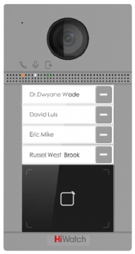 фото Вызывная панель  HiWatch VDP-D4214W/Flush в Уфе