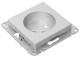 фото Розетка без заземления  EKF UP1-SOA-101