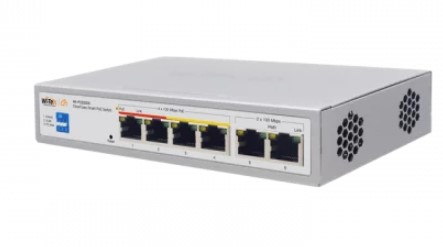 

Коммутатор настраиваемый Wi-Tek WI-PCES206 PoE 60Вт, порты 4FE PoE + 2FE, Easy Smart, WI-PCES206