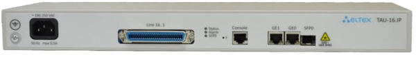 фото Шлюз VoiceIP  ELTEX TAU-16.IP-DC-S в Воронеже