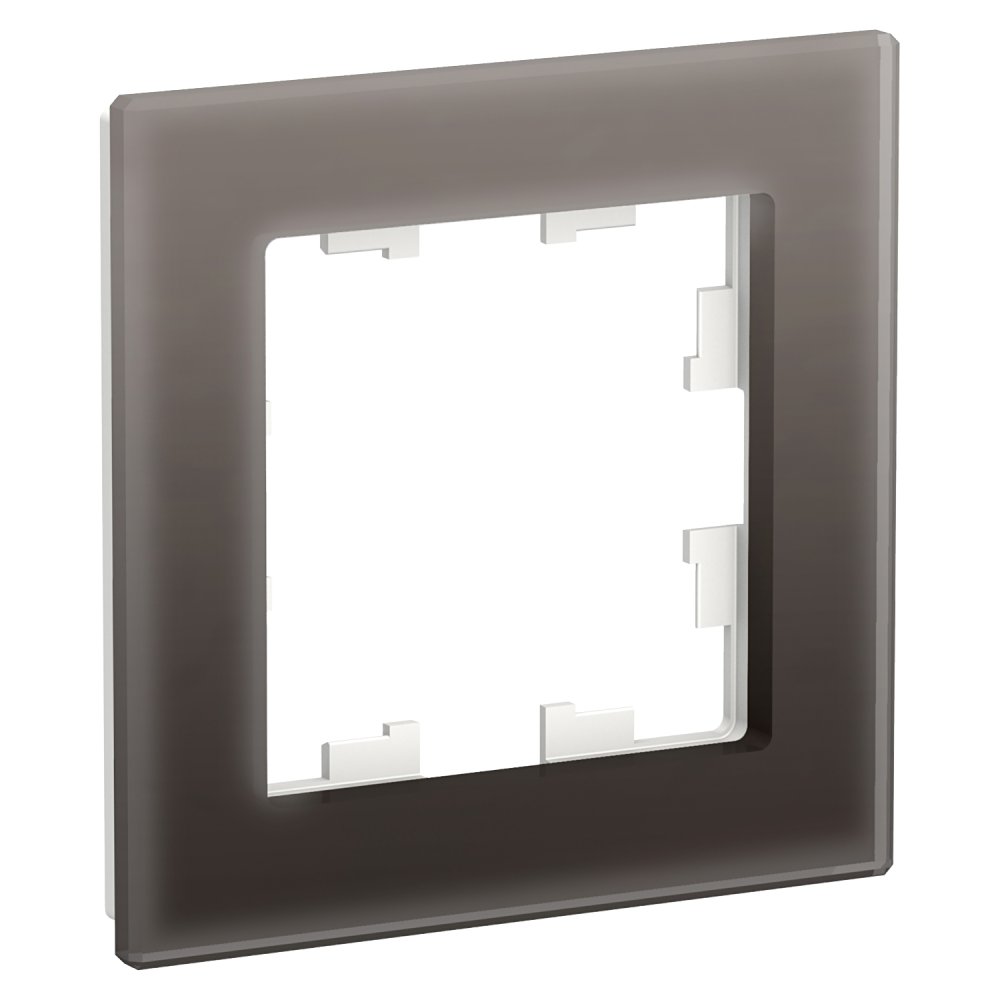 

Рамка одинарная Systeme Electric ATN320601 AtlasDesign NATURE Органическое стекло мокко, ATN320601