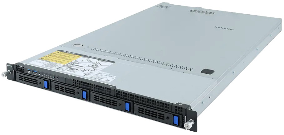 

Серверная платформа 1U GIGABYTE R161-340 (2*LGA3647, C621, 16*DDR4(2933), 4*3.5" HDD/SSD HS, 2*M.2, 2*PCIE, 2*Glan, Mlan, 4*USB 3.0, VGA, 550W), R161-340