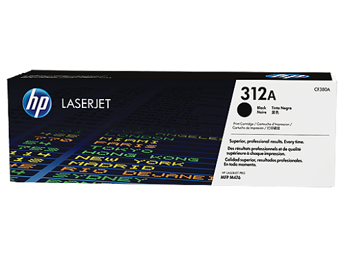 

Картридж HP 312A CF380A для принтеров HP LJ M476dn/M476dw/M476nw, чёрный, 312A