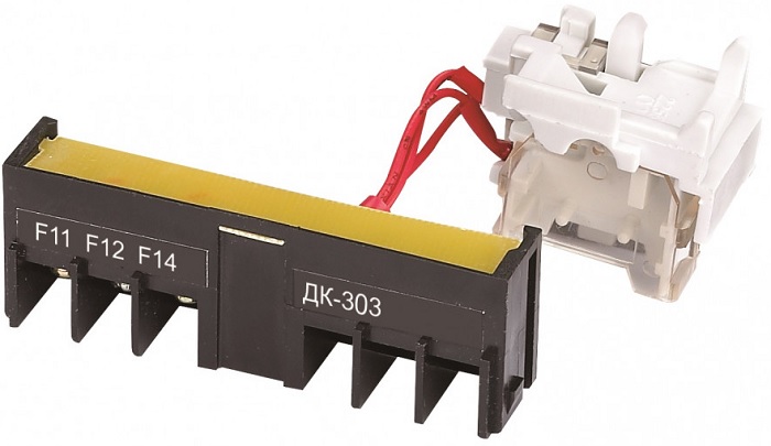 

Контакт дополнительный DEKraft 22841DEK правый 1НО1НЗ ВА-302 3P, 22841DEK