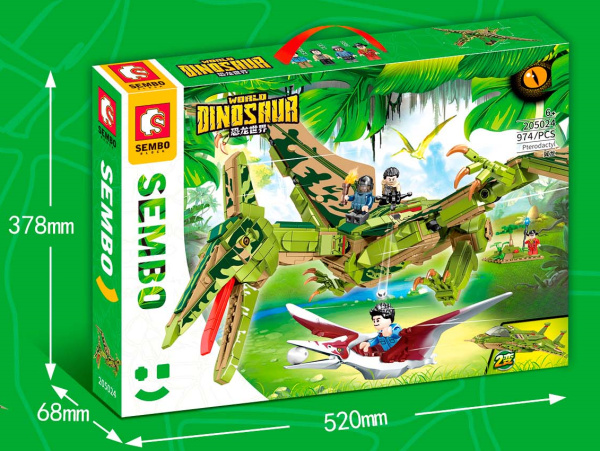 фото Конструктор  Sembo Block Pterosaur