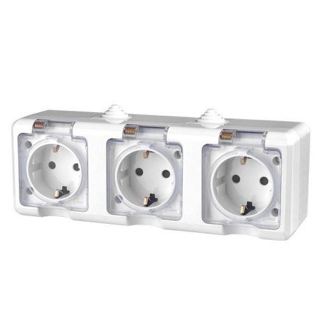 фото Розетка  TOKOV ELECTRIC TKL-DT-R3Z-C01T-IP54 в Челябинске