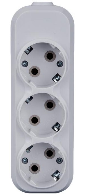 

Колодка удлинителя TOKOV ELECTRIC TKE-C01-KU3-Z 3-м 16А с заземл. АБС-пластик бел, TKE-C01-KU3-Z