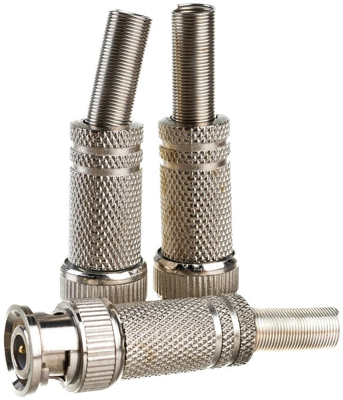 

Штекер PROCONNECT 05-3075-4 BNC под пайку с пружиной металл (универсальный) (упак. 50 шт), 05-3075-4