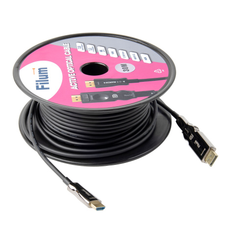 фото Активный оптический кабель Filum FL-AOC-DP1.2-HDMI2.0-30M в Санкт-Петербургe