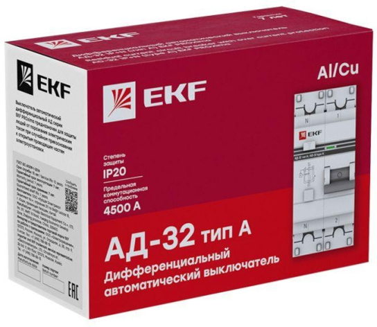 фото Автомат дифференциальный EKF DA32-63-30-a-pro в Уфе