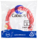 фото Кабель патч-корд U/UTP 6 кат. 5м Cabeus PC-UTP-RJ45-Cat.6-5m-RD