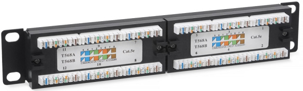 фото Патч-панель  Cabeus PL-12-Cat.5e 10"-Dual в Санкт-Петербургe