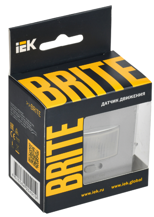 

Датчик движения IEK BR-MS10-N-150-05-K47 BRITE ДС10-1-БрА Алюминевый, BR-MS10-N-150-05-K47