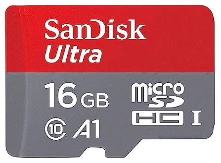 

Карта памяти MicroSDHC 16GB SanDisk Ultra Class 10 UHS-I A1 100MB/s, Ultra