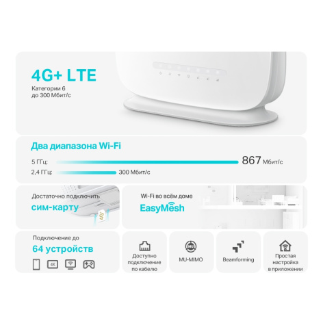 фото Роутер  TP-LINK ARCHER MR505 в Екатеринбурге