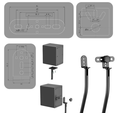 фото Стойка UNITEKI ST42SPEAKER в Казани