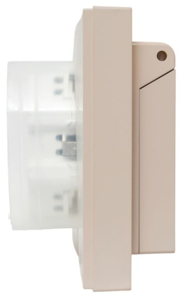 фото Розетка двухместная с заземлением в сборе EKF UP1-SOI-211-44
