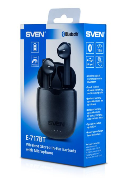 фото Наушники беспроводные Sven E-717BT в Екатеринбурге