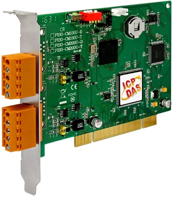 

Плата ICP DAS PISO-CM200U-T Intelligent CAN interface with two Isolated Protection CAN Communication Port and 5-Pin Screw Terminal Connector for Unive, PISO-CM200U-T