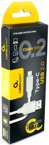 фото Кабель интерфейсный USB 2.0 Cablexpert CCB-USB2-AMCMO2-1MW в Перми
