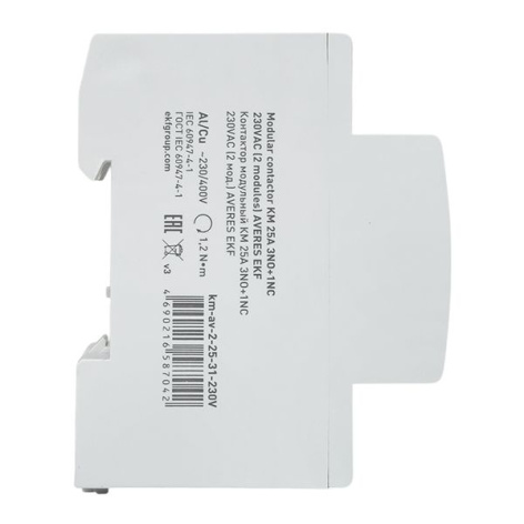 фото Контактор модульный EKF km-av-2-25-31-230V в Екатеринбурге