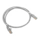 фото Кабель патч-корд  EKF TRP-5EUTP-LSH-1M-GY