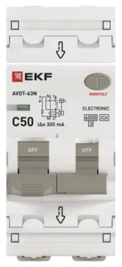 фото Автомат дифференциальный EKF D63N26EA50C300 в Казани