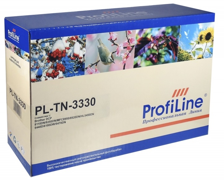 

Картридж ProfiLine PL-TN-3380 для принтеров Brother DCP-8110DN/8150DN/8155DN/HL-5450DN/5445D/5440D/5470DW/5470DWT/6180DW/6180DWT/MFC-8510DN/8520DN/85, PL-TN-3380