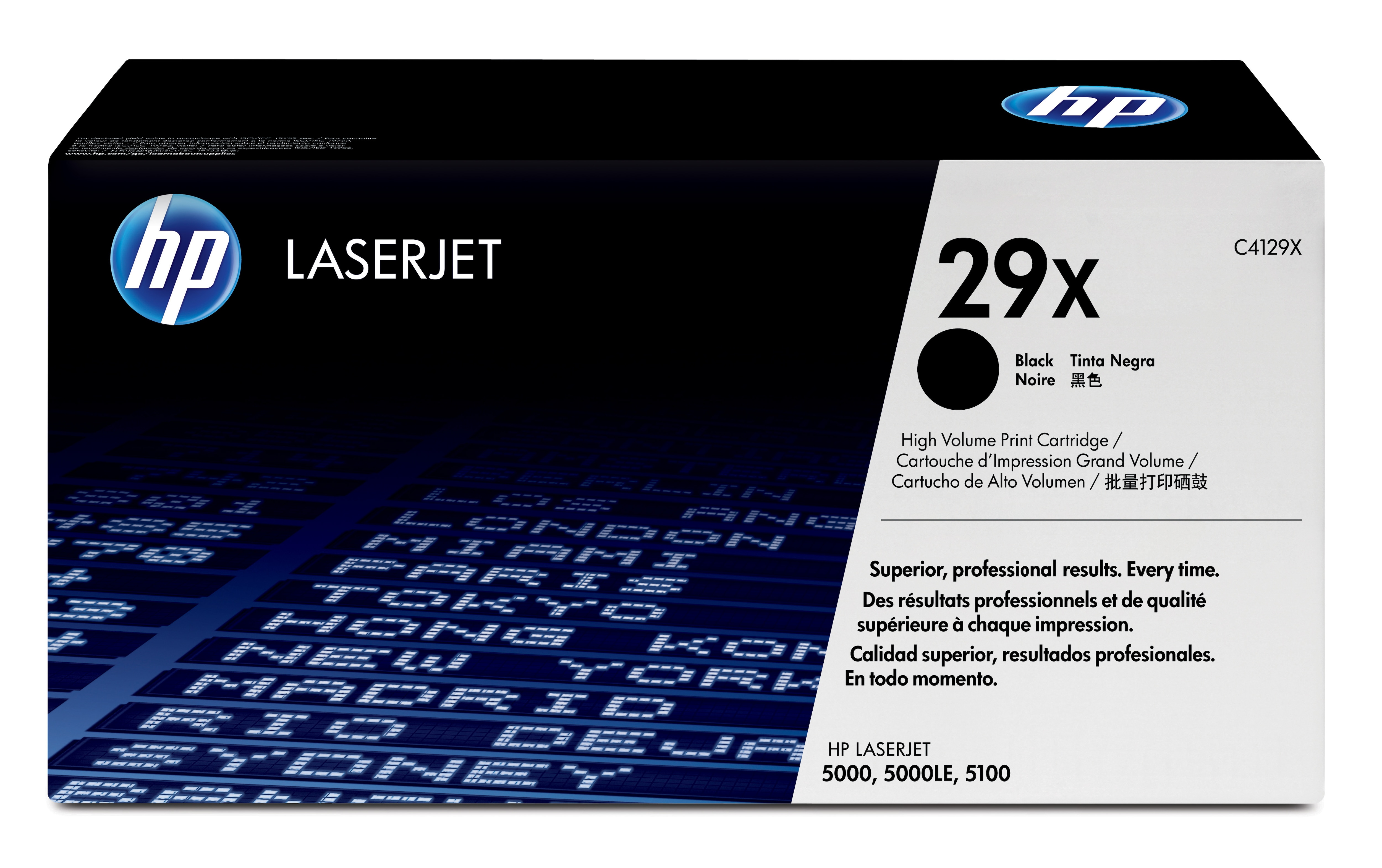 

Картридж HP 29X C4129X для принтера LaserJet 5000/5100, 29X