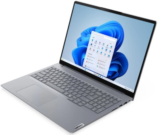 фото Ноутбук Lenovo ThinkBook 16 G8 IRL 16" (Intel Core 7, 16Гб DDR5, SSD 1 Тб, Intel Graphics, Windows 11 Профессиональная) Серый [21SHA006CD_W11P32]