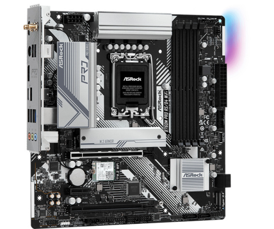 фото Материнская плата mATX ASRock B760M PRO RS/D4 WIFI в Казани