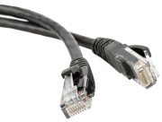фото Кабель патч-корд Hyperline PC-LPM-UTP-RJ45-RJ45-C5e-0.15M-LSZH-BK