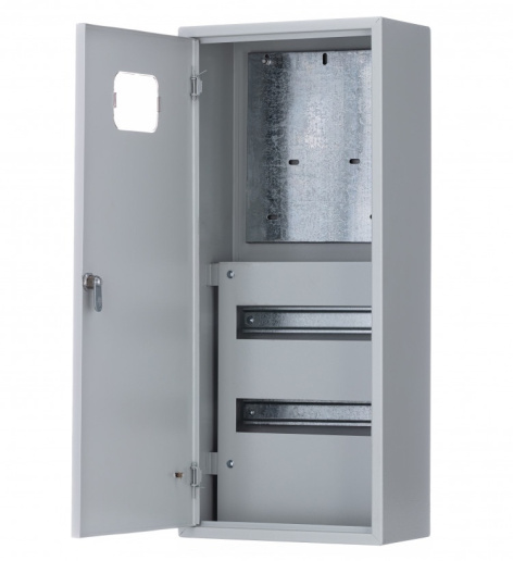 Изображение товара Щит учета навесной DEKraft 30409DEK металлический трехфазный 24 модуля IP31